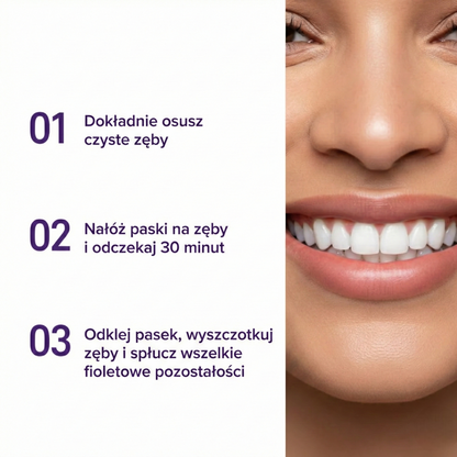 JasnyUsmiech™ - Paski Do Wybielania Zębów
